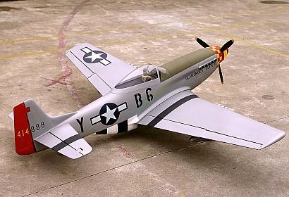 ESM P51D Mustang 120 -150 / 26cc